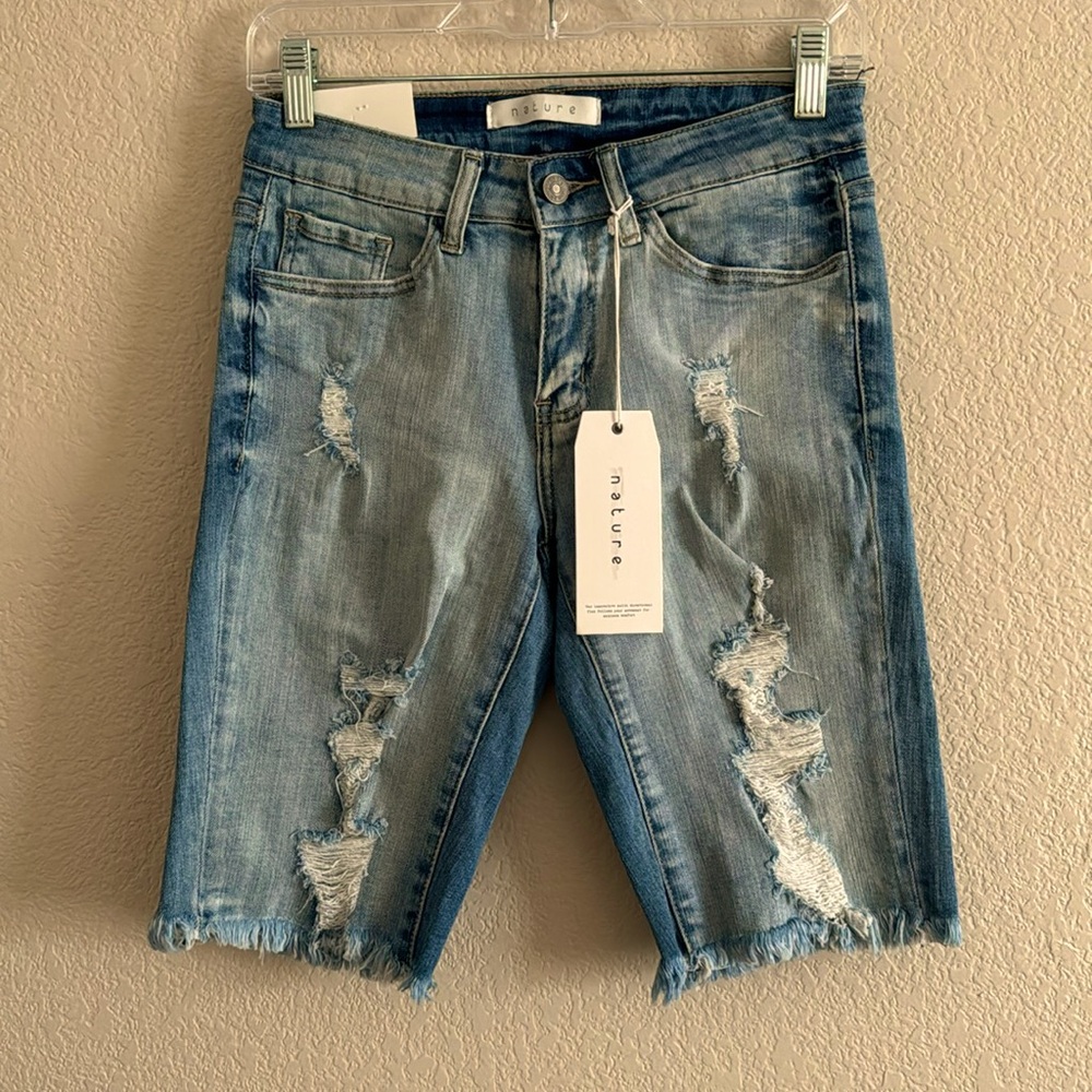 Bermuda Jean Shorts